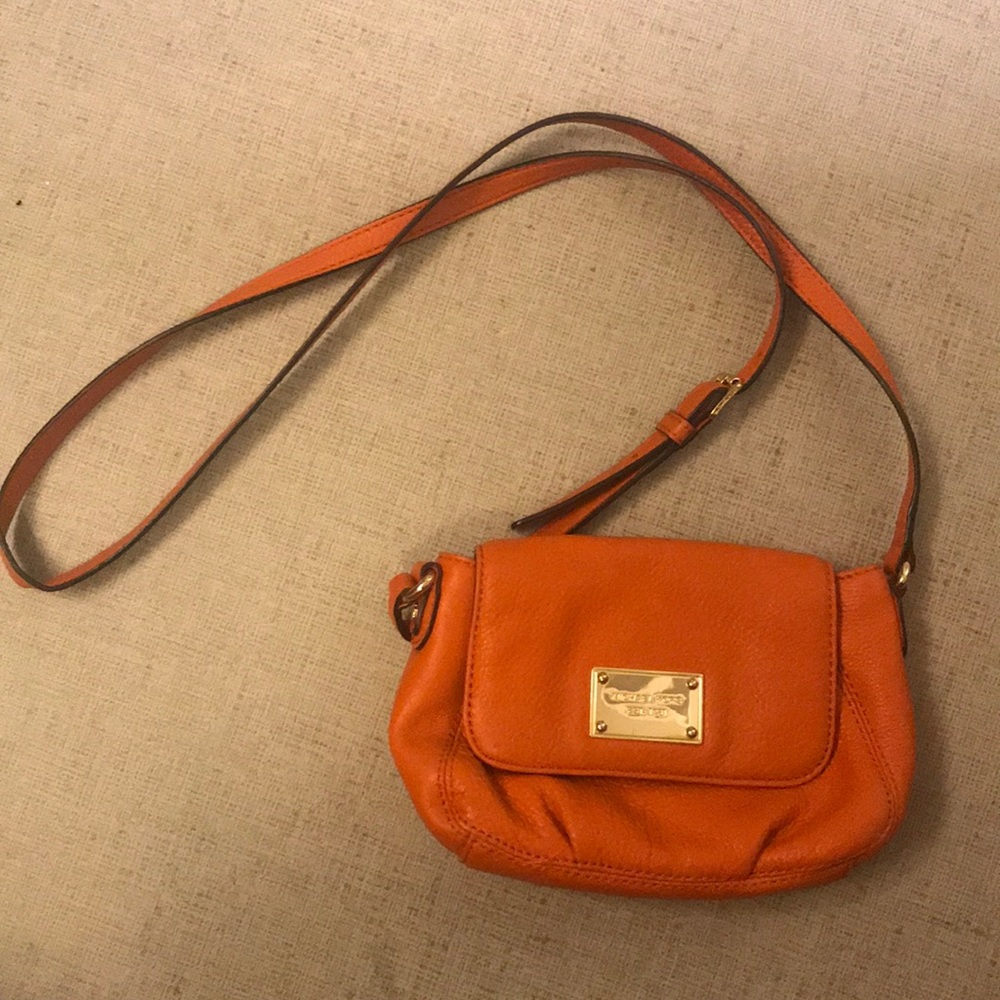 Orange Michael Kors Crossbody